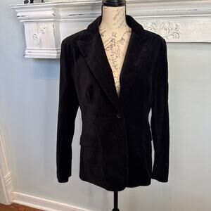 New York & Company Size 16 Cotton Velvet Blazer250007